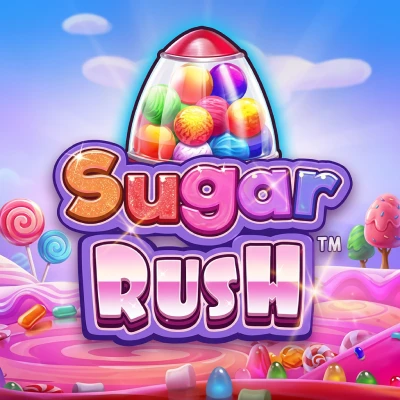 Sugar Rush cluster-pays slot tile in the Lucky Ones game lobby